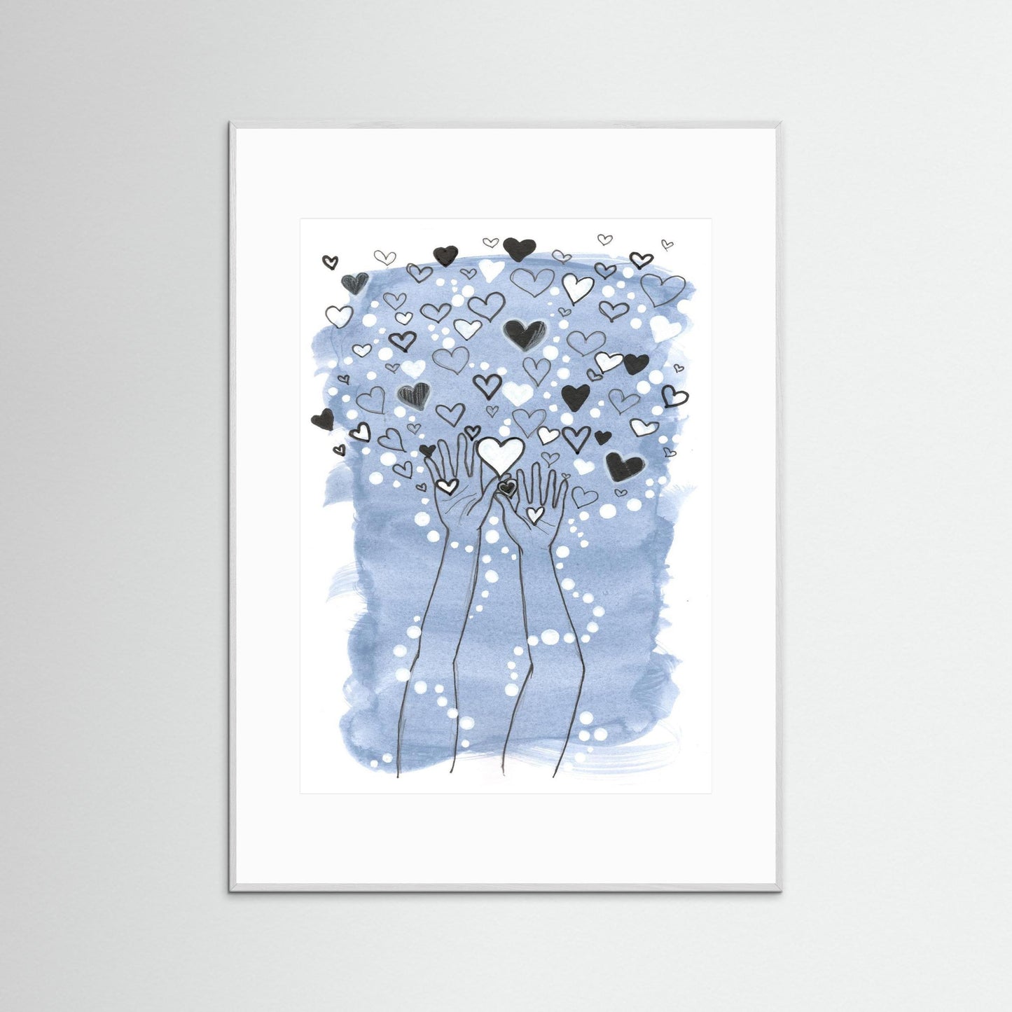 Art Print: Hold The Love