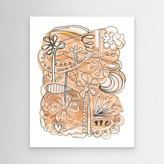 Canvas Print: Waves of Growth (WW)