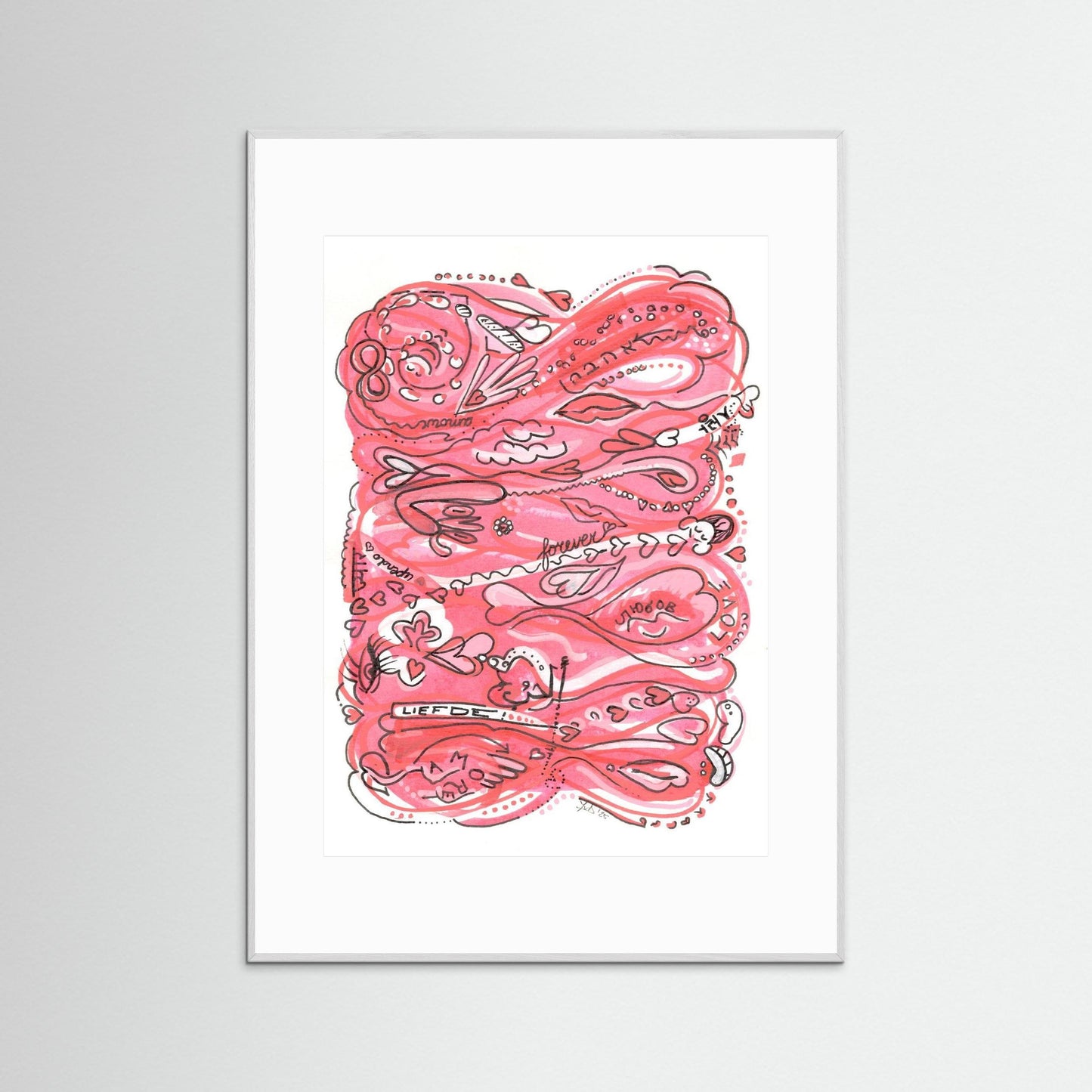 Art Print: Waves of Love
