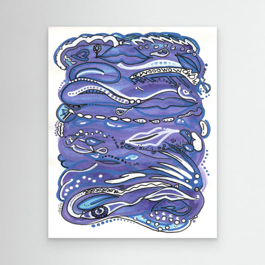 Canvas Print: Waves of Lust (WW)