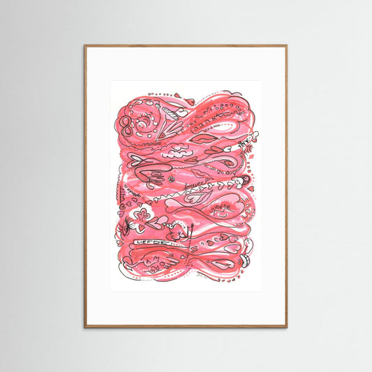 Art Print: Waves of Love