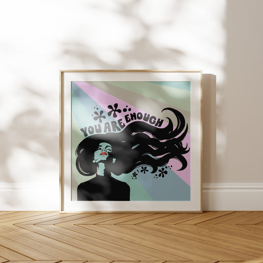 Art Print: You Are Enough