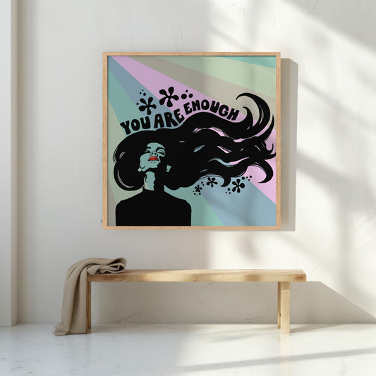 Canvast Print: You Are Enough