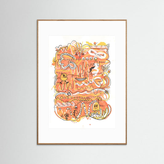 Art Print: Waves of Energy