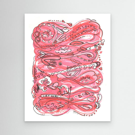 Canvas Print: Waves of Love (WW)