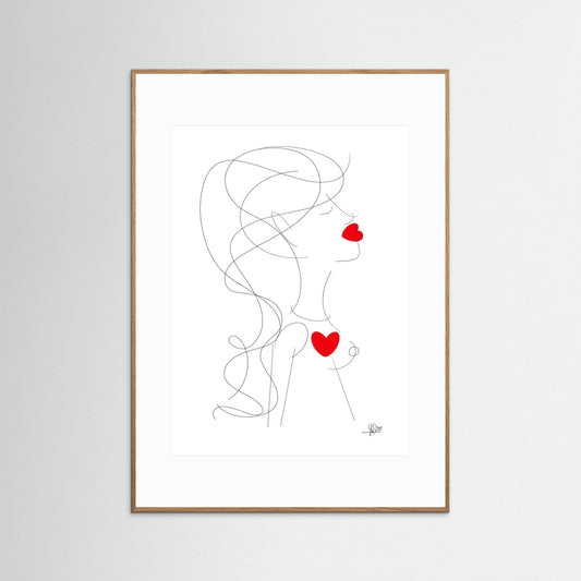 Art Print: Peace of Her